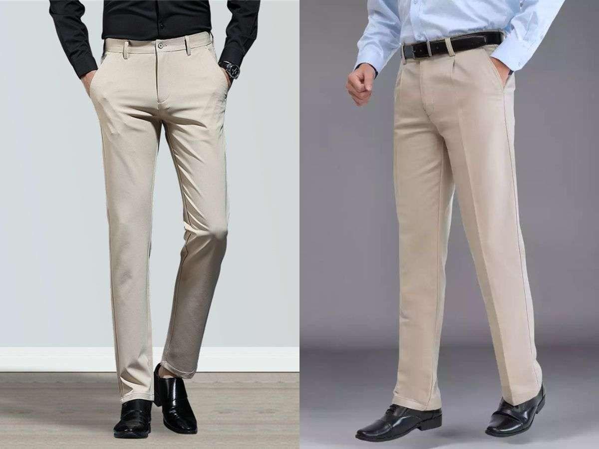 Quần kaki ống đứng: form suông, phong cách cổ điển, thanh lịch