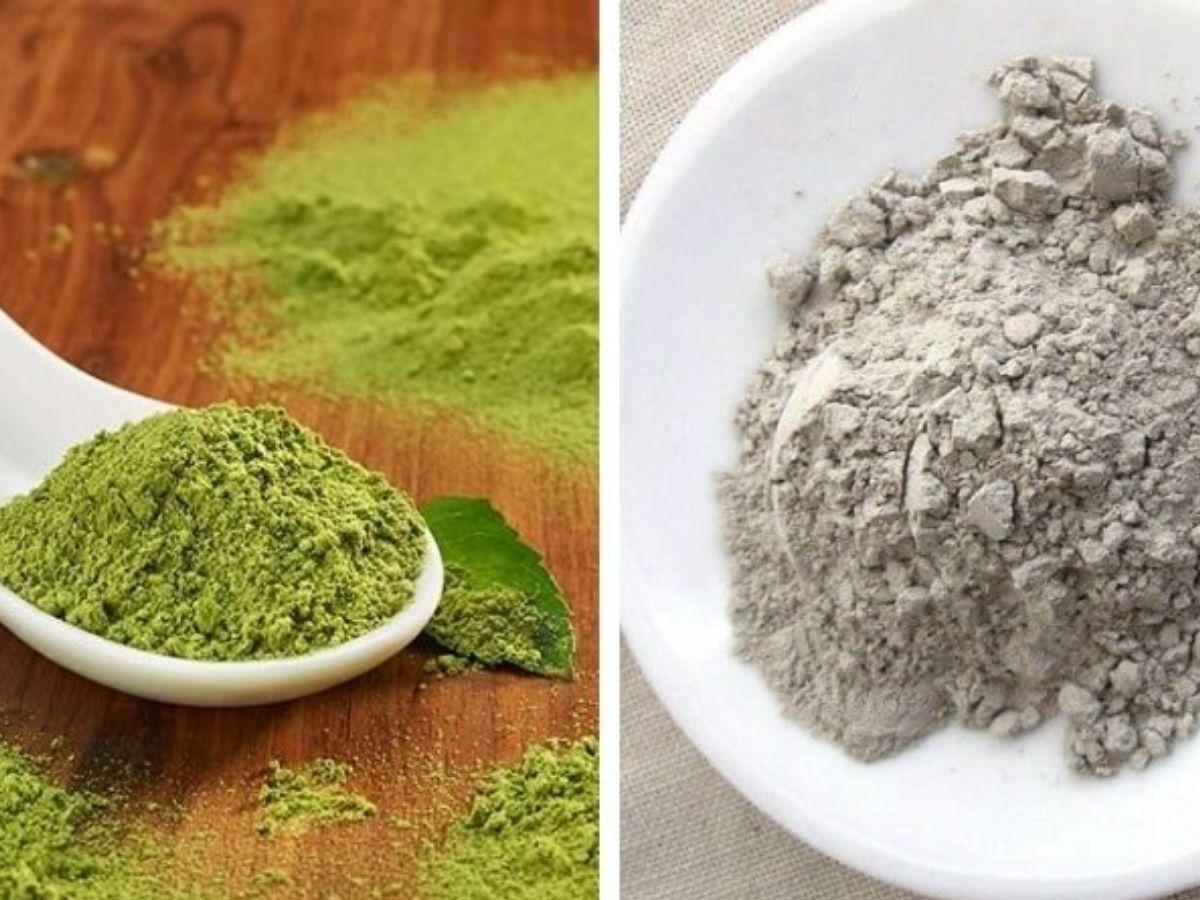 Trà xanh kết hợp bùn khoáng giúp giảm dầu thừa, cân bằng pH và loại bỏ tế bào chết