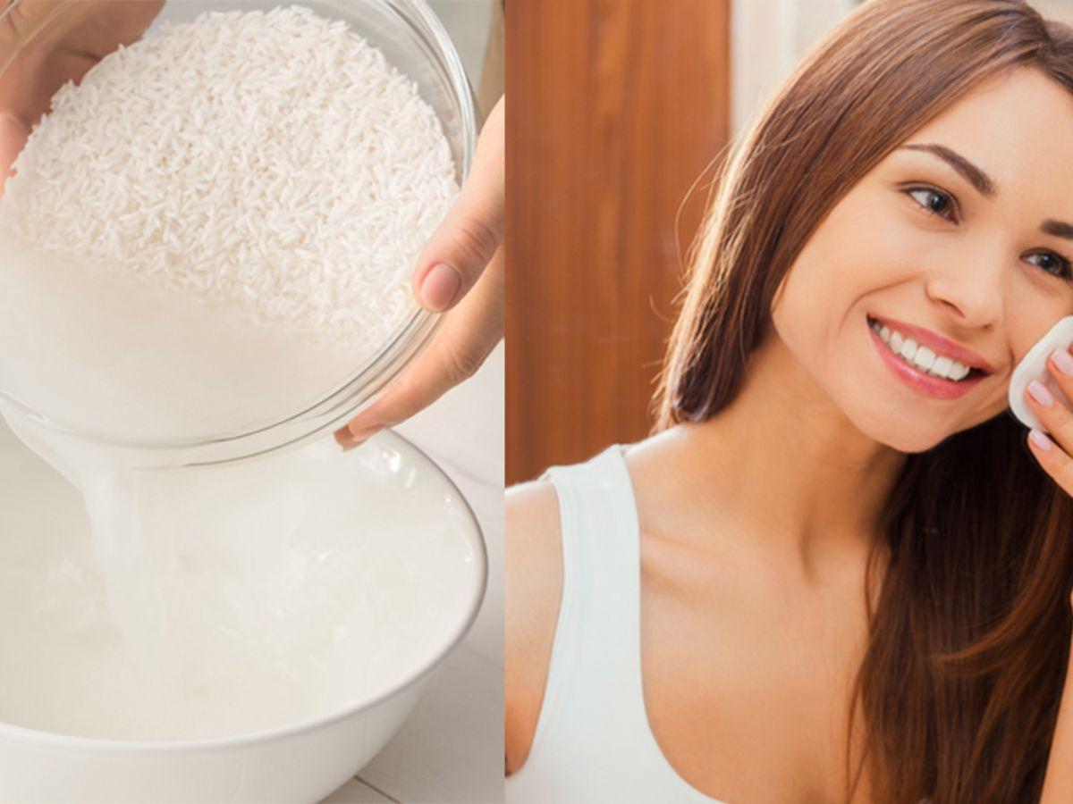 Rửa mặt bằng nước vo gạo