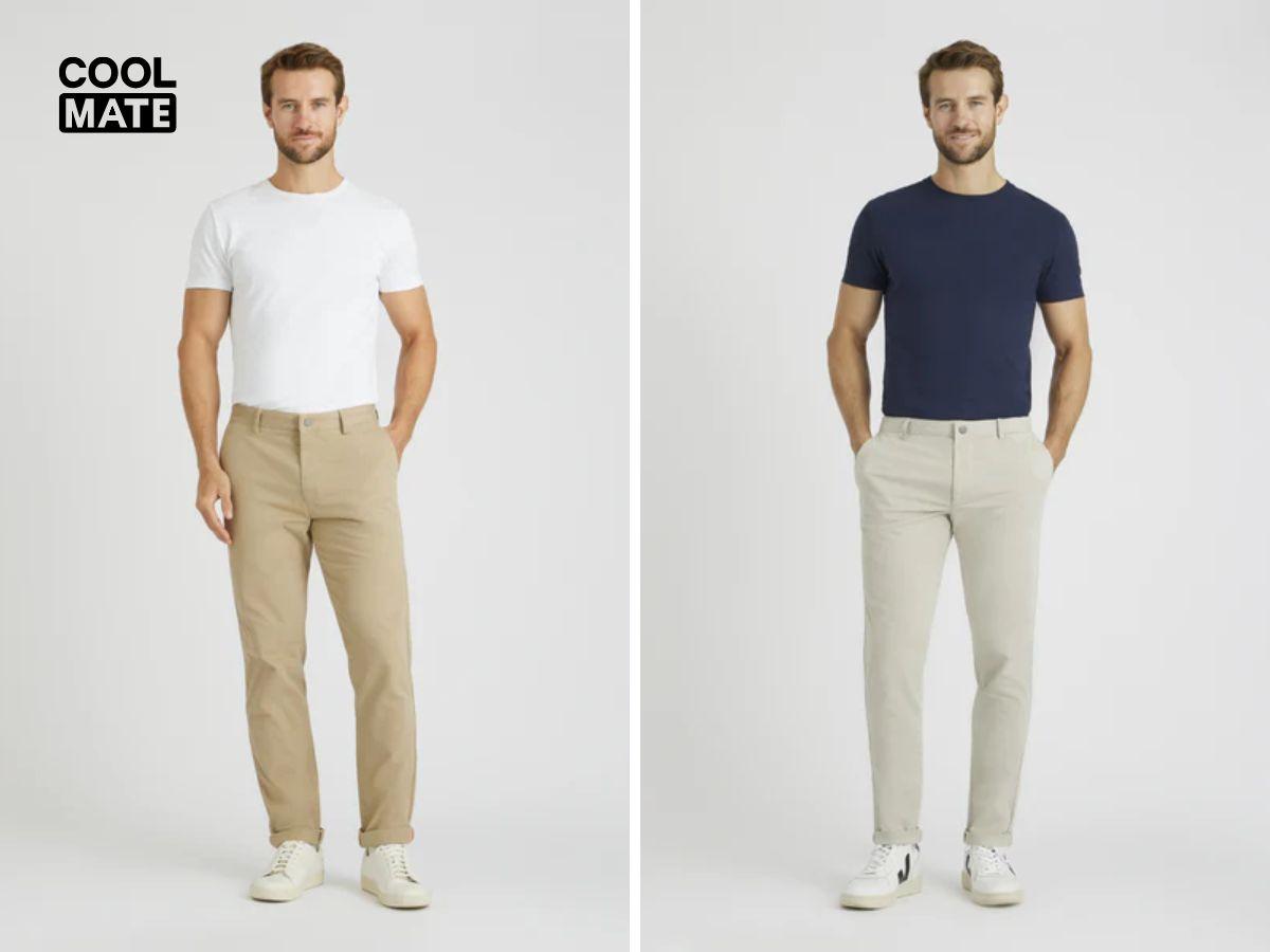 Quần kaki business casual