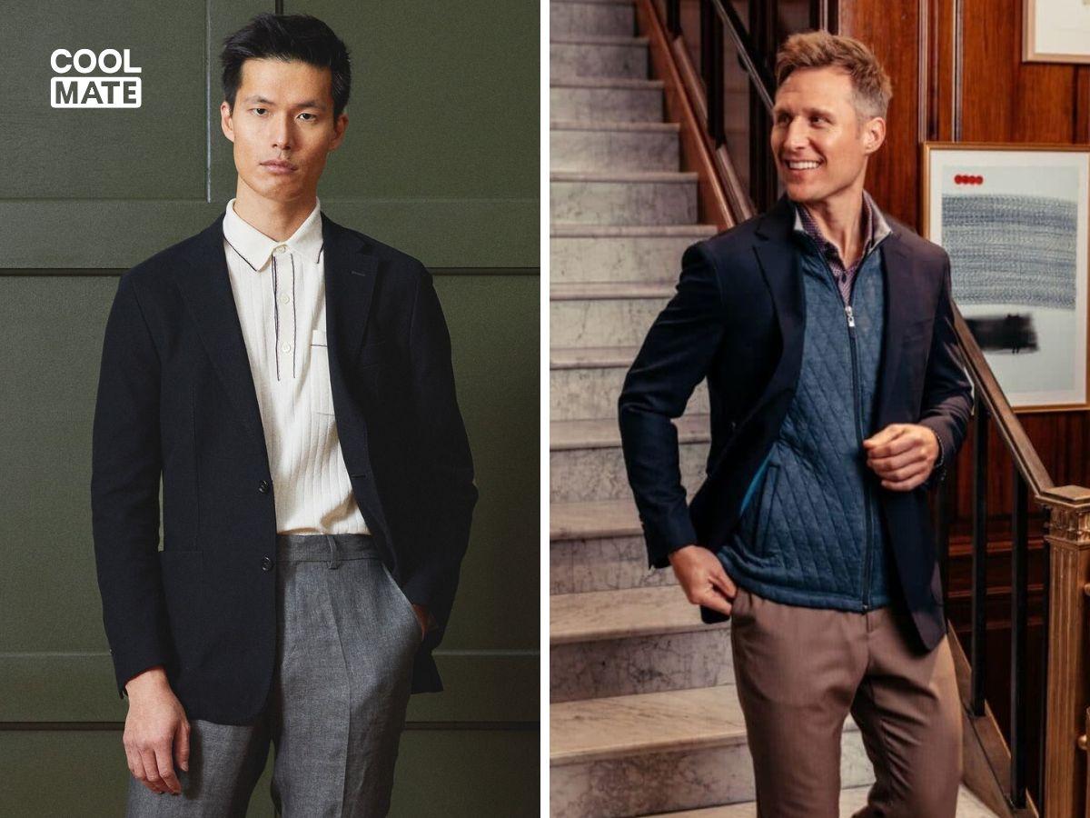 Business Casual là giảm độ trịnh trọng của kiểu trang phục Business xuống một bậc