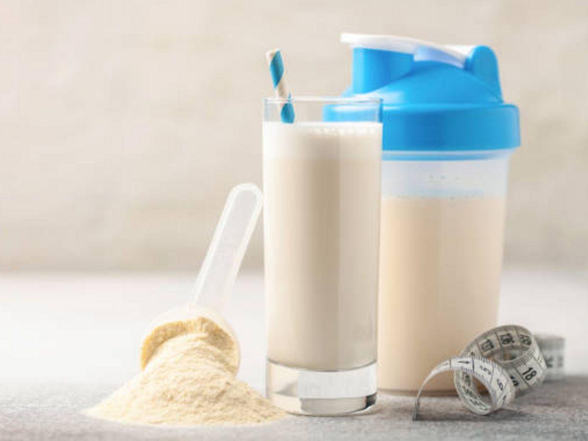 Whey protein pha với sữa hạt
