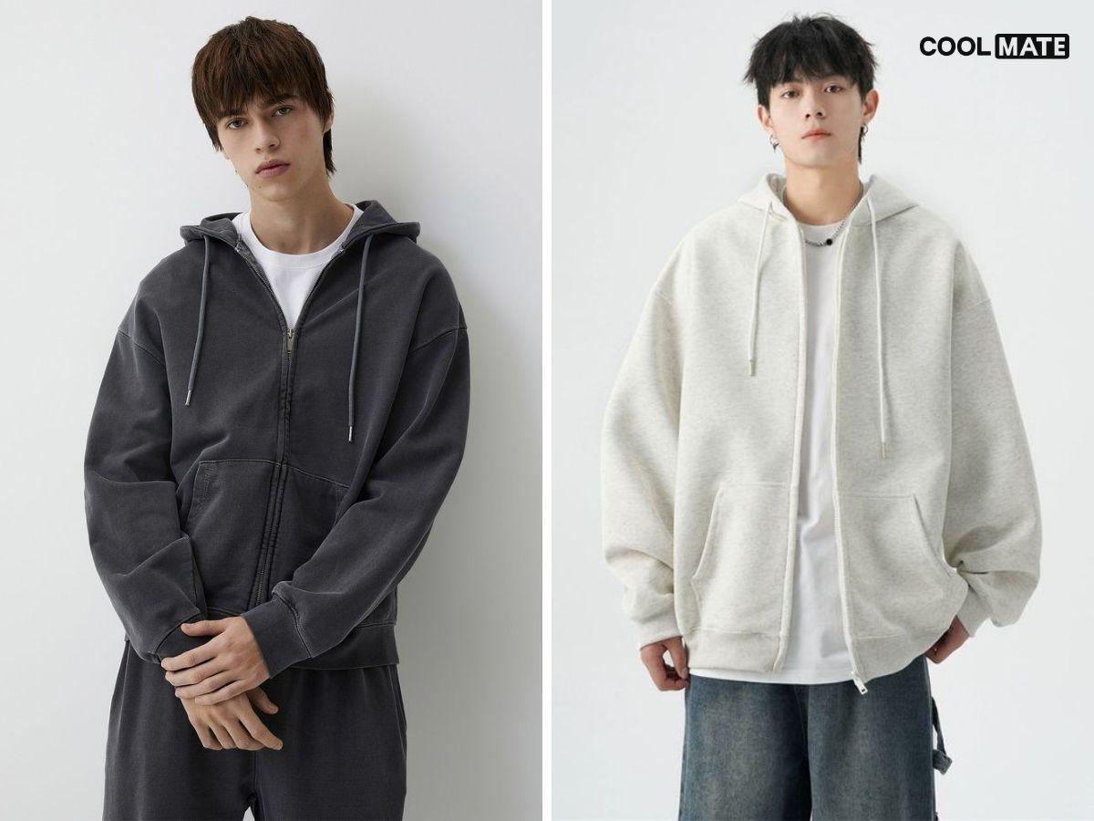 Phong cách áo khoác oversized