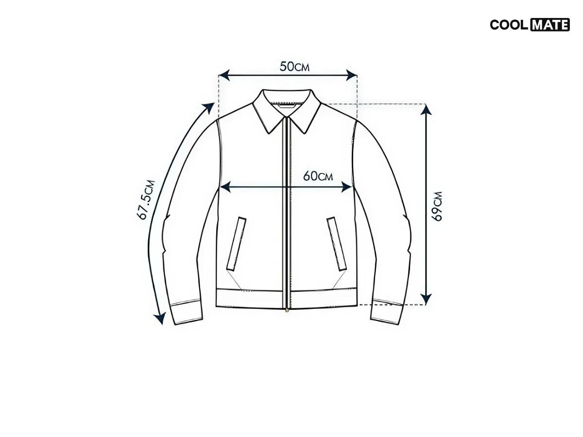 Hướng đo kích thước cơ thể để chọn size áo khoác