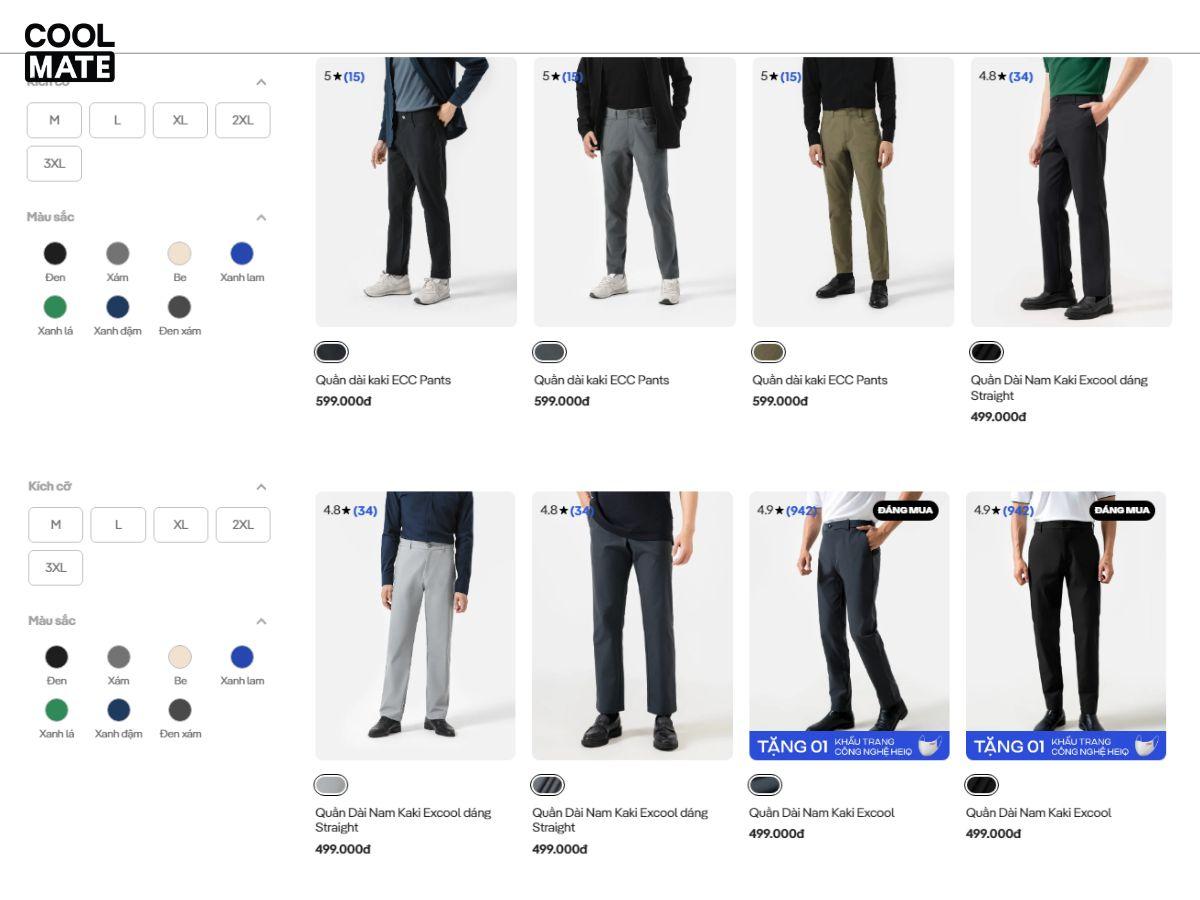 Mua online trực tiếp trên website