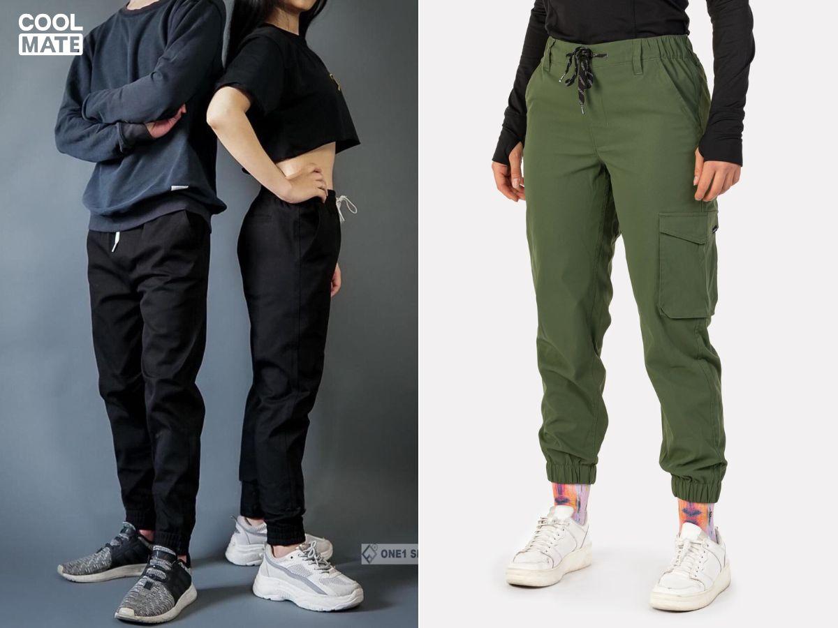 One 1 Shop - Jogger thời trang với gam màu cơ bản, phù hợp cho phong cách casual thoải mái