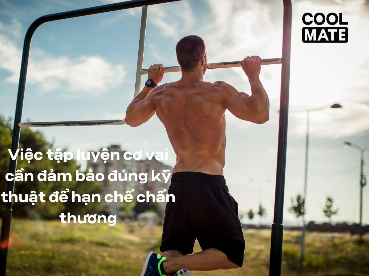 Tập luyện với xà đơn cũng cần có nguyên tắc để hạn chế chấn thương