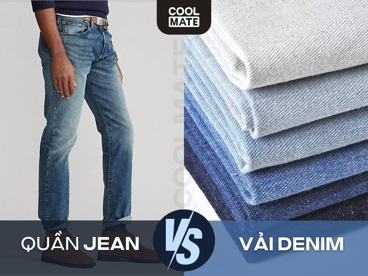 Phân biệt jean và denim trong ngôn ngữ thời trang 