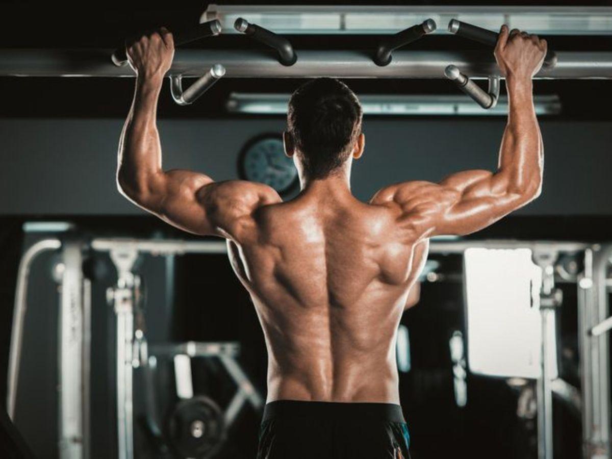 Kéo xà đơn (Pull-Up) giúp phát triển cơ lưng trên và xô, tạo sự rộng rãi cho phần lưng