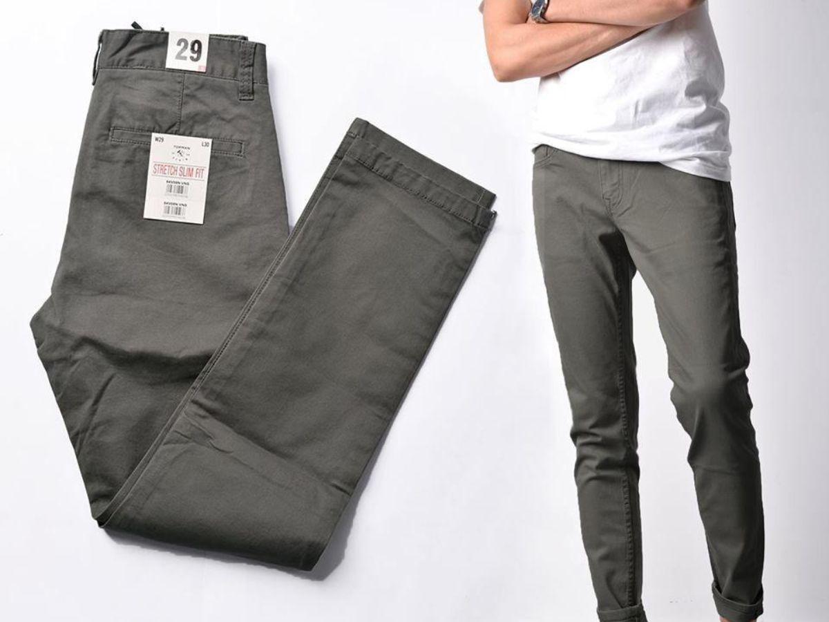 Điều đầu tiên cần quan tâm khi mua quần kaki chính là chất lượng