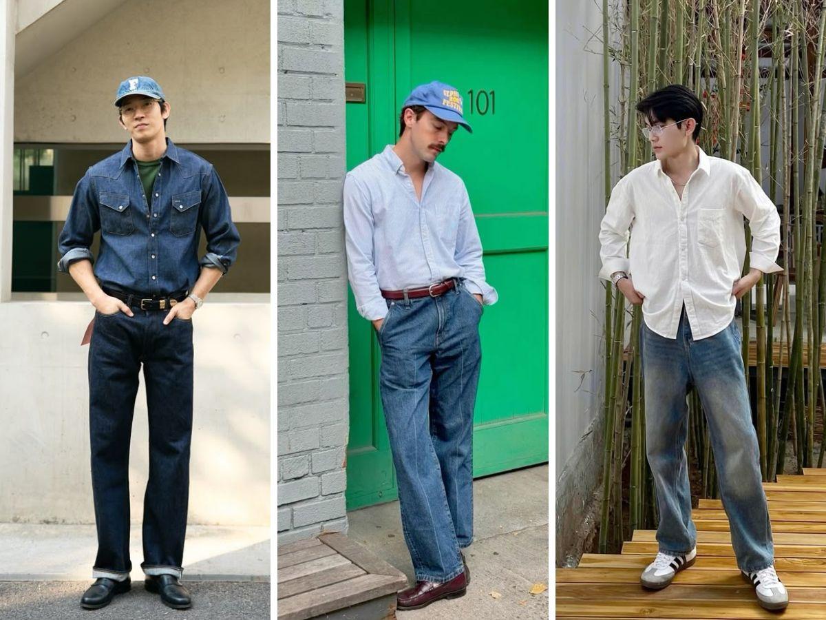 Quần jeans dài nam biểu tượng vượt thời gian và phong cách qua nhiều năm