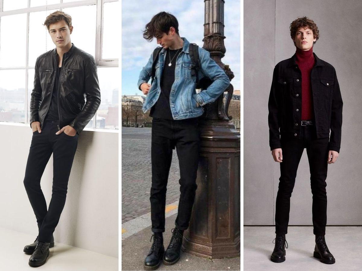 Chiếc quần skinny nổi bật với thiết kế ôm sát từ hông xuống đến cẳng châ