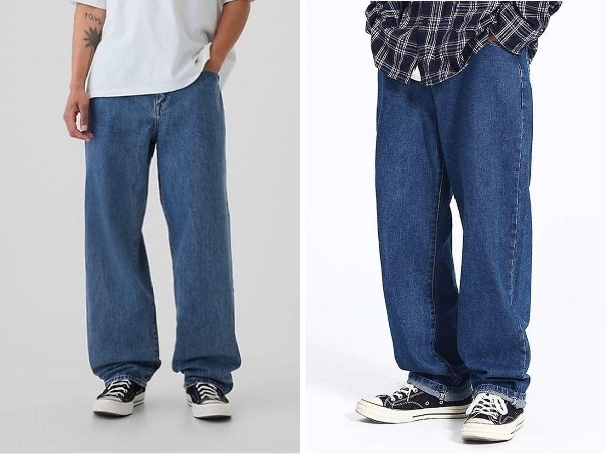 Quần jeans ống thụng là lựa chọn hoàn hảo cho những ai yêu thích phong cách street style cá tính