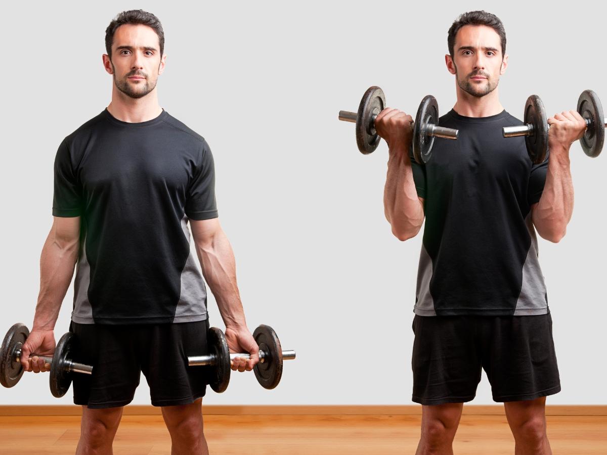 Dumbbell Curl – Bài tập bắp tay trước