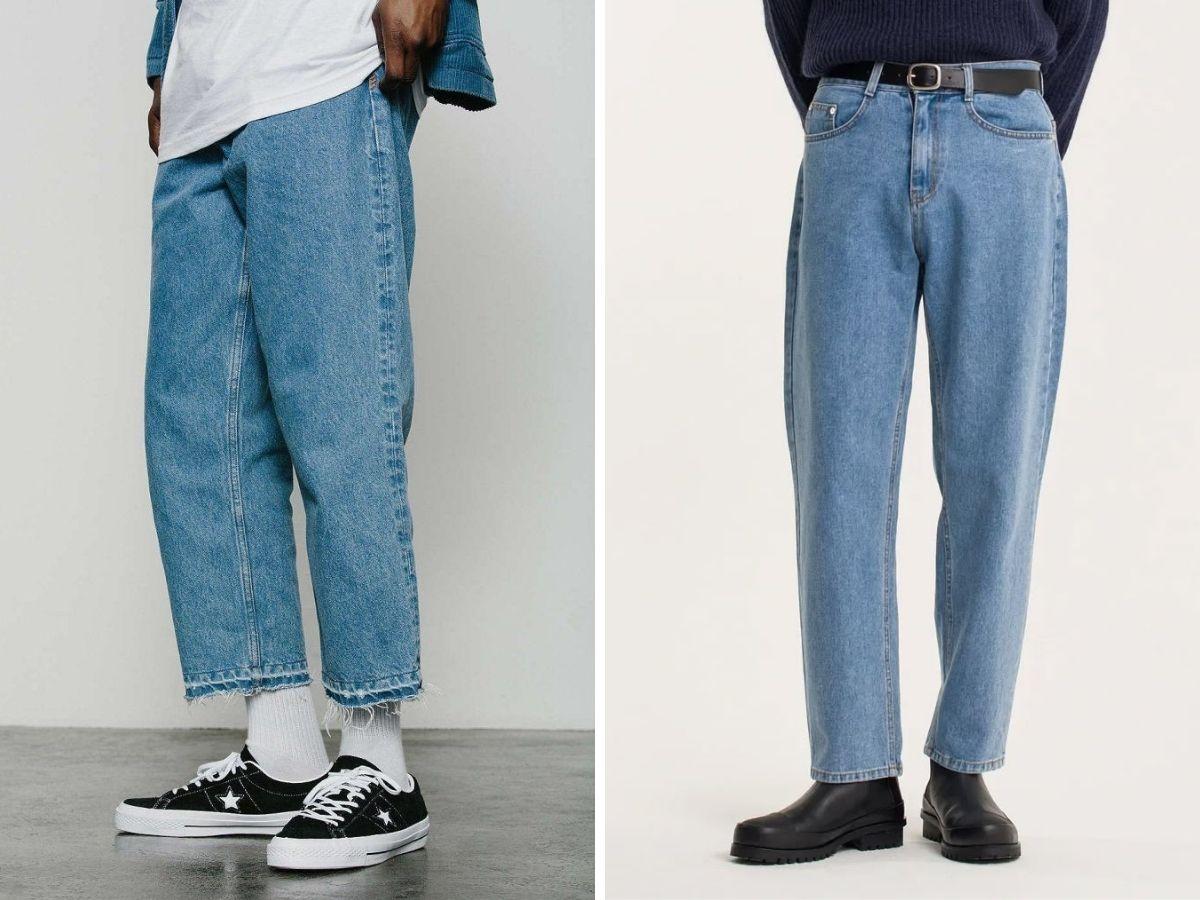 Quần jeans dài baggy - Năng động, trẻ trung