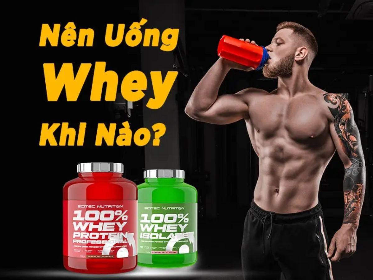 Whey protein hấp thụ nhanh, giúp cơ bắp phục hồi nhanh hơn sau tập