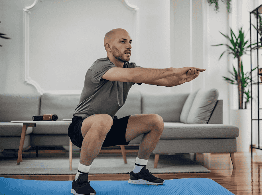 Bài tập squat giúp chân khỏe mạnh