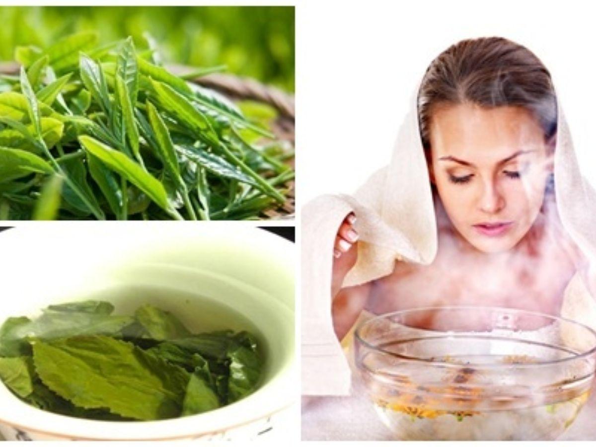 Xông mặt với trà chanh