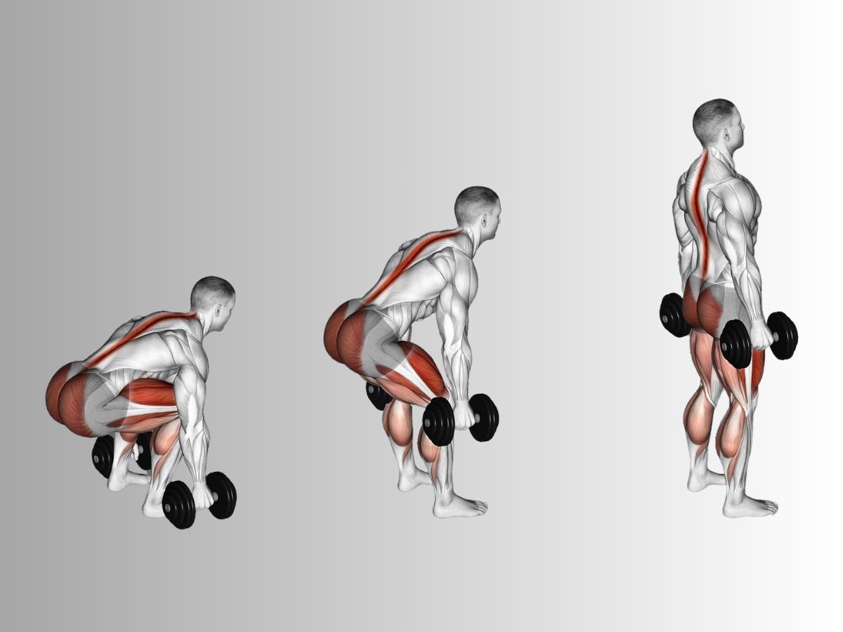Dumbbell Deadlift – Bài tập toàn thân