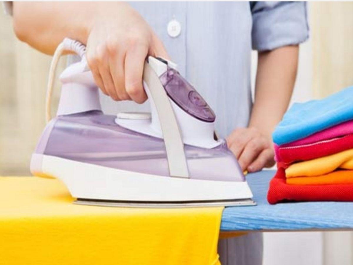Không ủi trực tiếp lên mặt vải