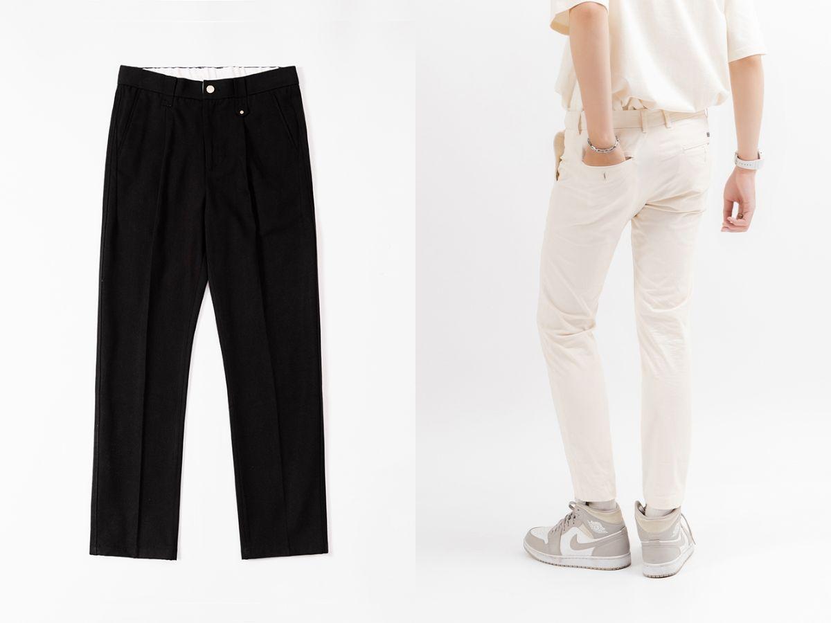 Totoshop - Biến hóa mọi phong cách cùng quần kaki nam Hàn Quốc