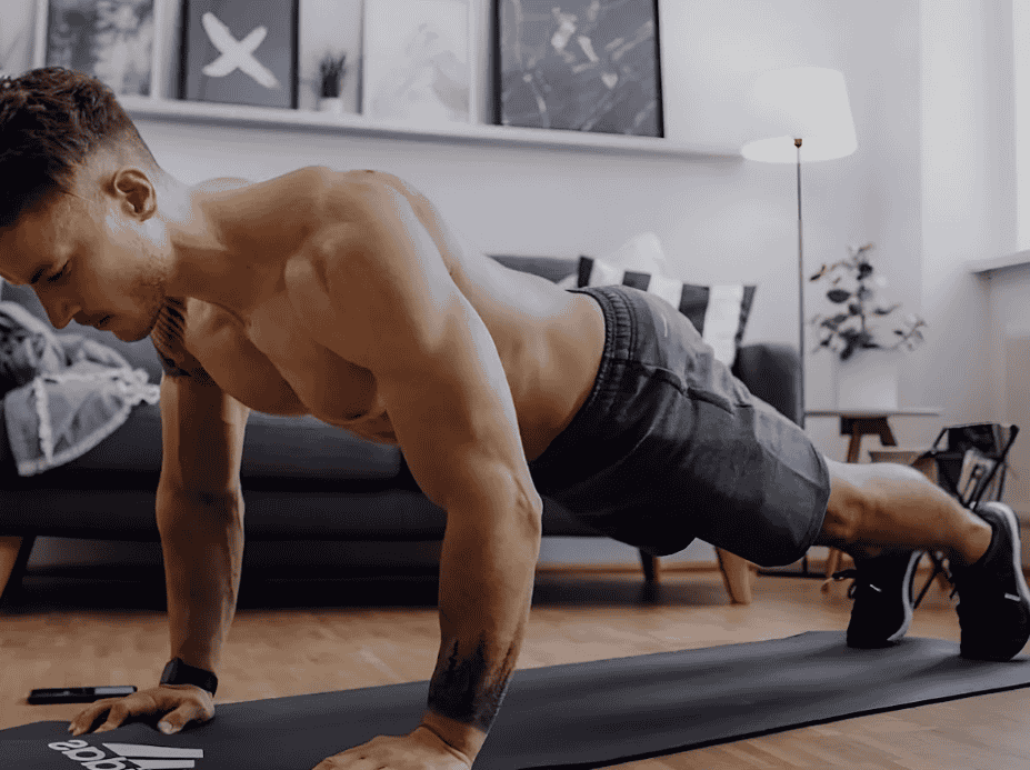 Tập gym tại nhà giúp tăng cường sức khoẻ thể chất