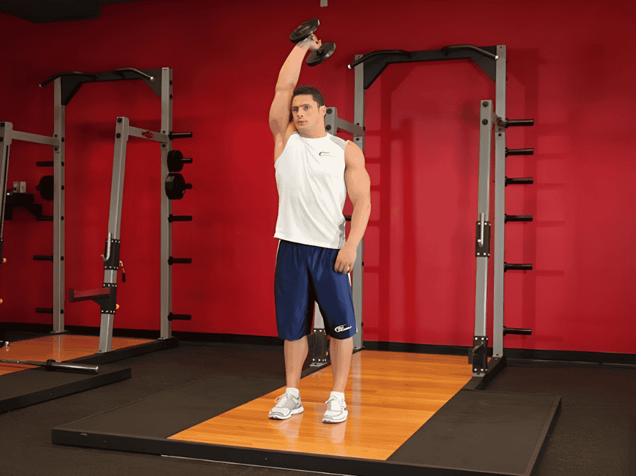 Single-Arm Triceps Bodyweight Press đơn giản nhưng hiệu quả