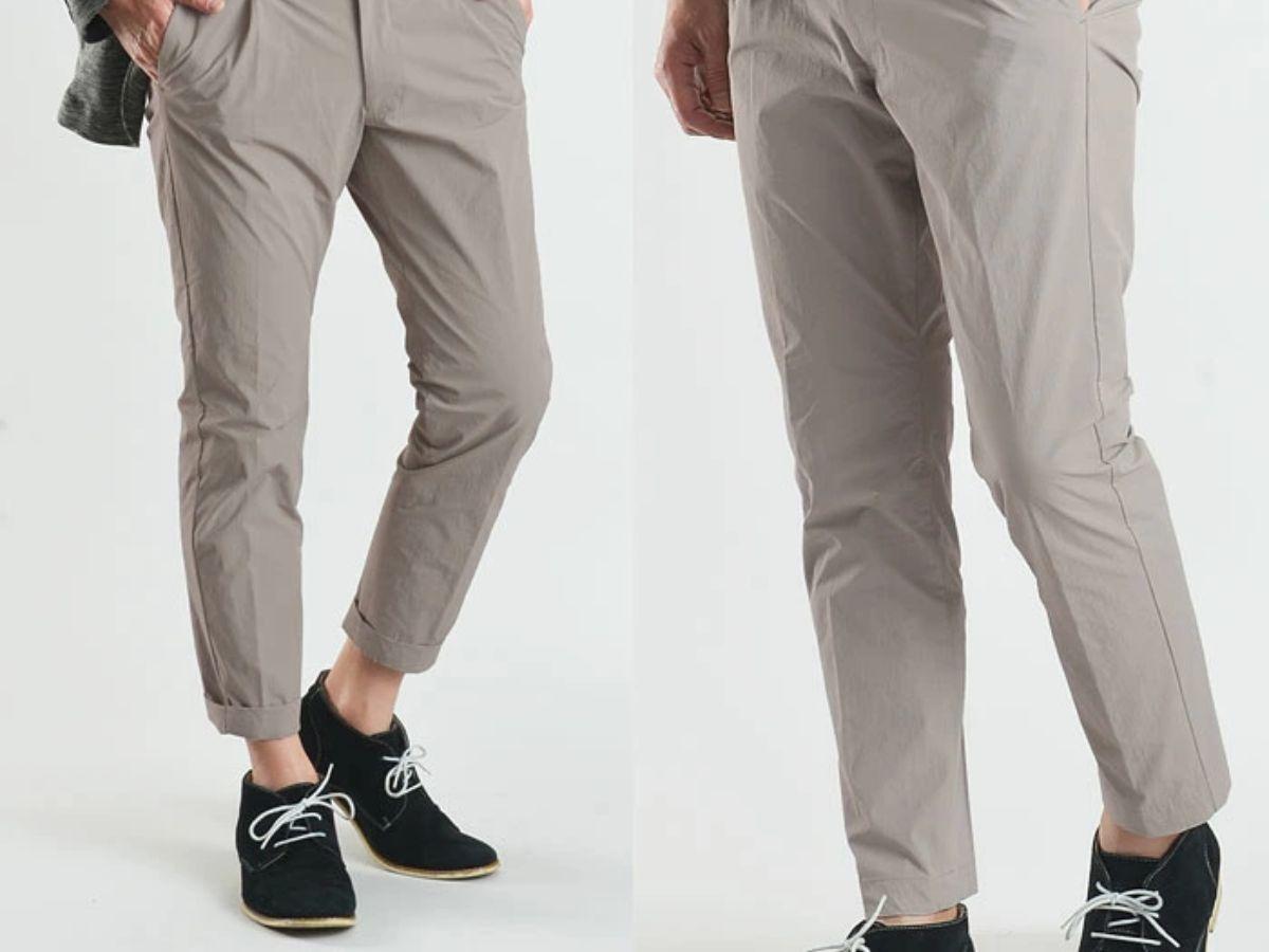 Chất vải cao cấp là điểm sáng của sản phẩm quần kaki tại Coolmate