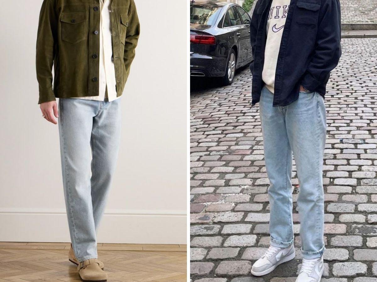 Quần jeans dài ống đứng - Cổ điển mà hiện đại