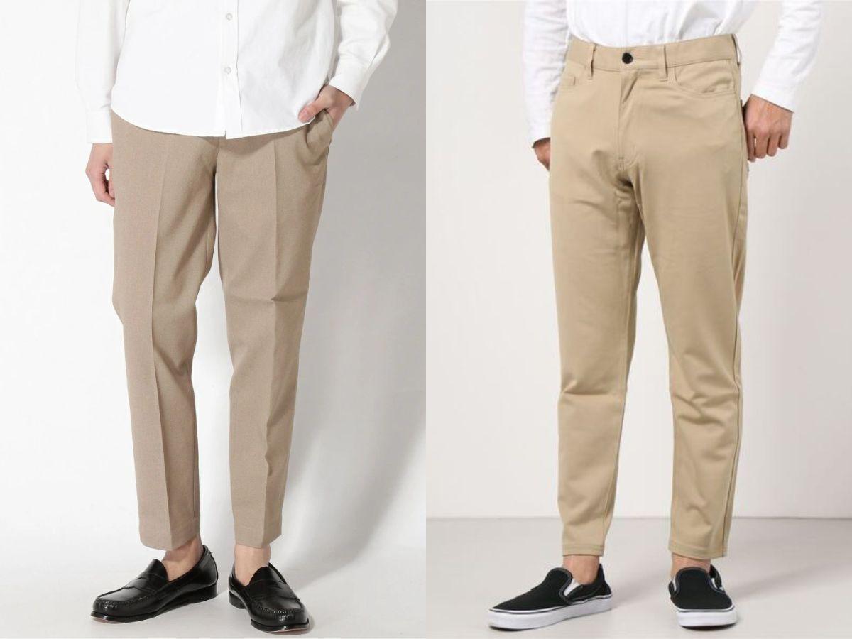 Mẫu quần kaki nam đẹp màu nâu nhạt tại Totoshop