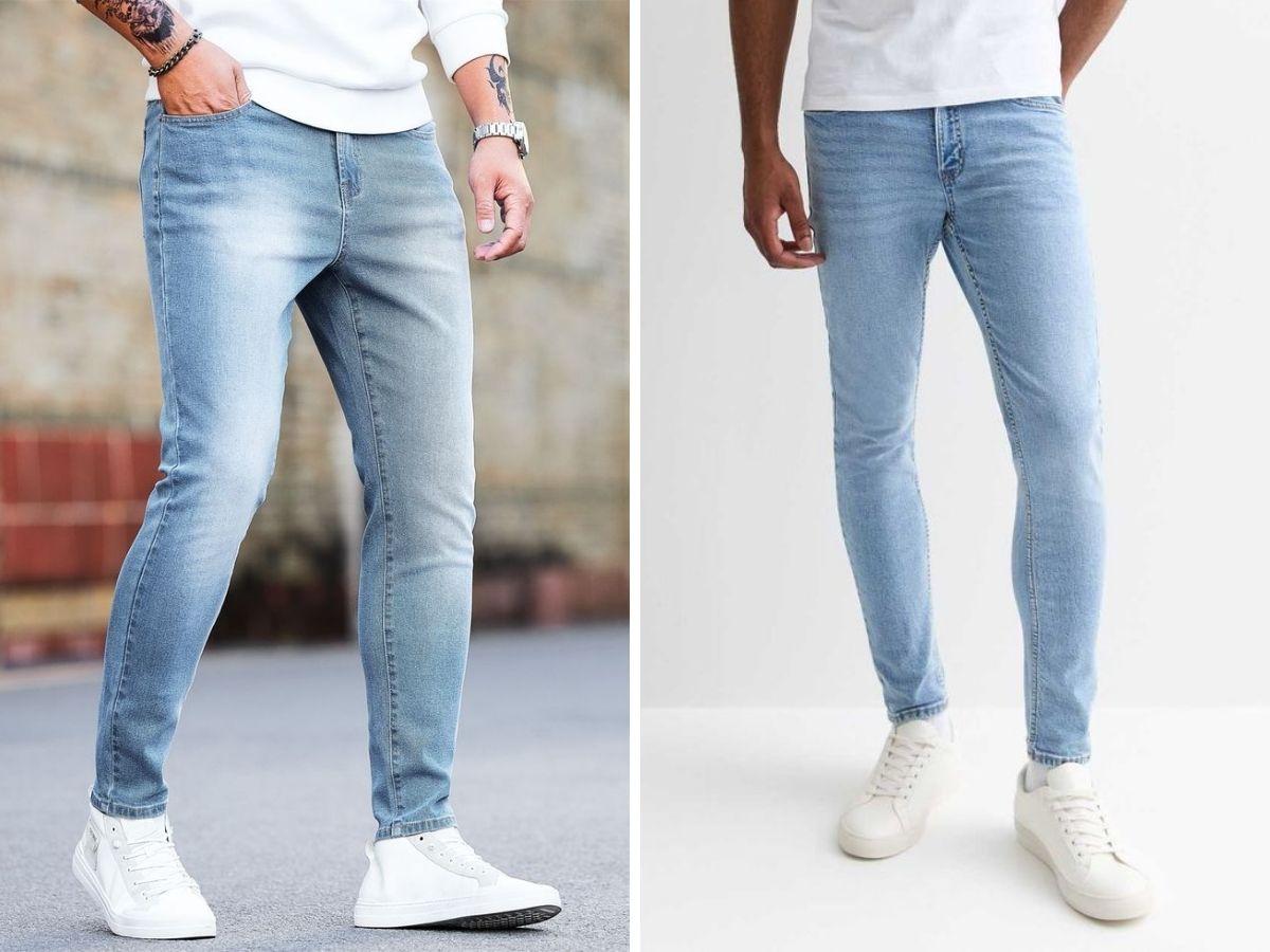Skinny Cotton được làm từ nguyên liệu denim pha cotton mang lại cảm giác thoải mái, đặc biệt phù hợp với màu hè