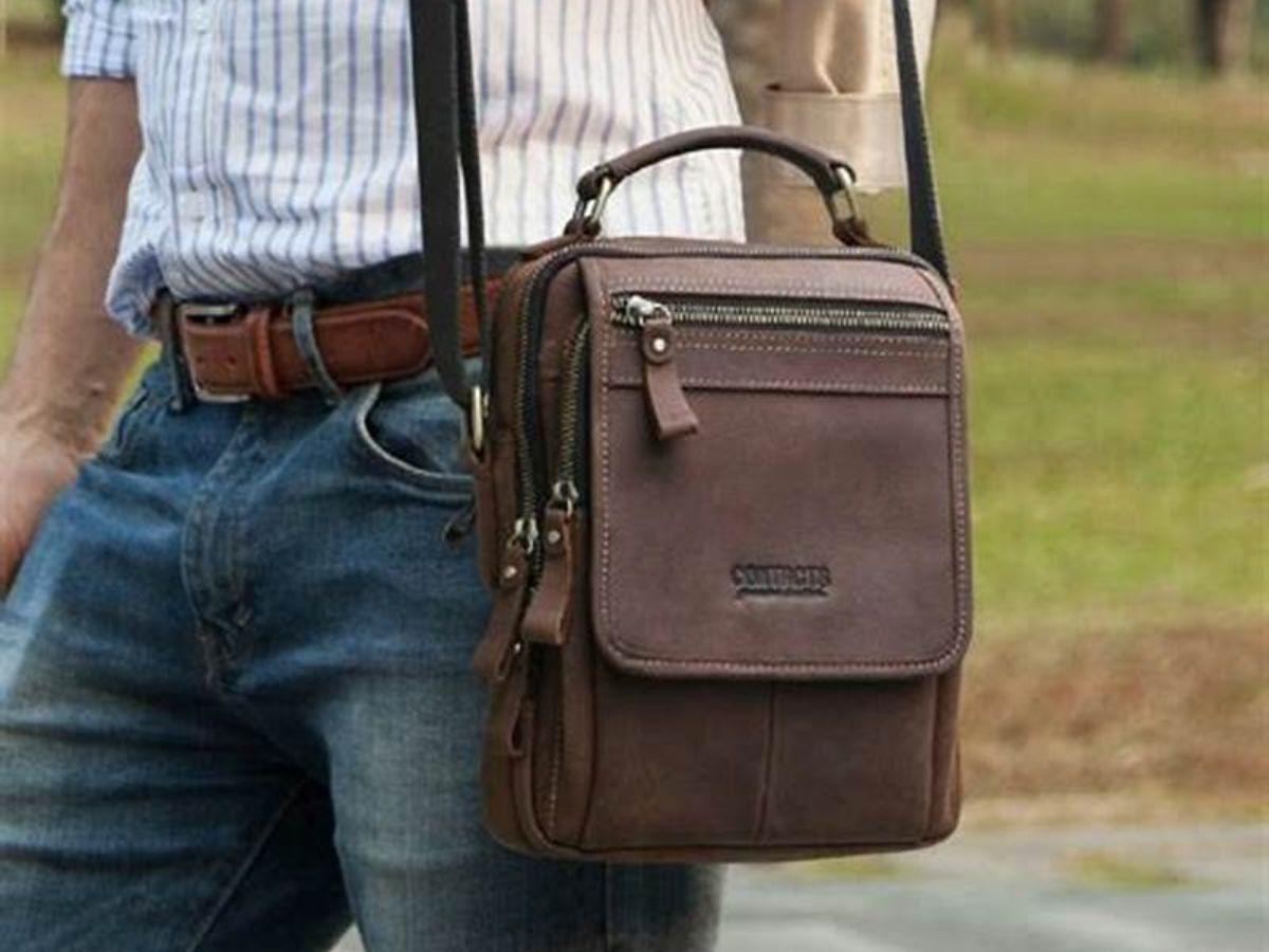 Túi xách nam phù hợp với phong cách lịch lãm