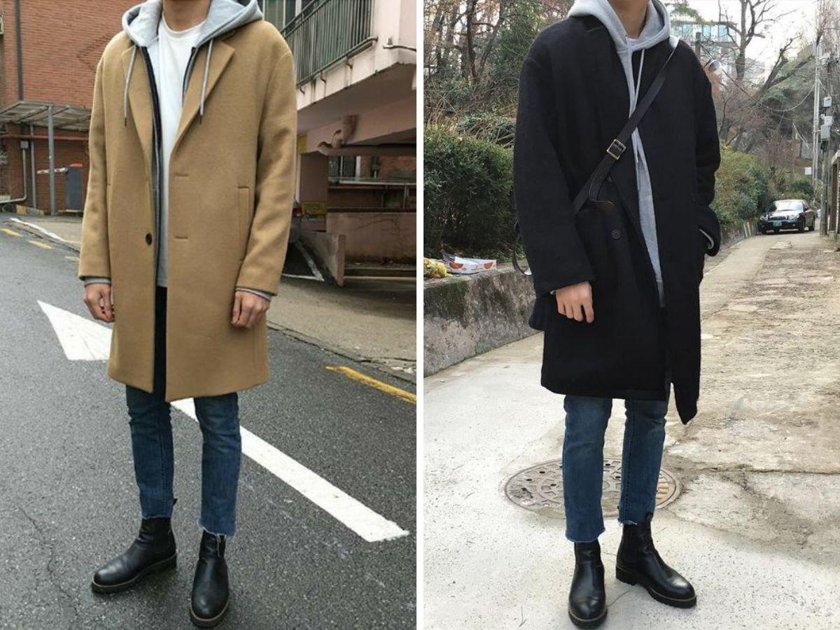 Phong cách layering là lựa chọn hoàn hảo khi trời trở lạnh và phối cùng skinny jeans mang đến vẻ ngoài cực thanh lịch và nam tính  