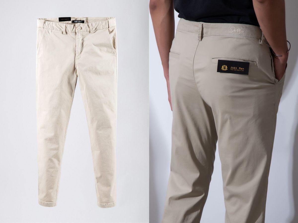 Justmen là một địa chỉ bán quần kaki nam uy tín, chất lượng