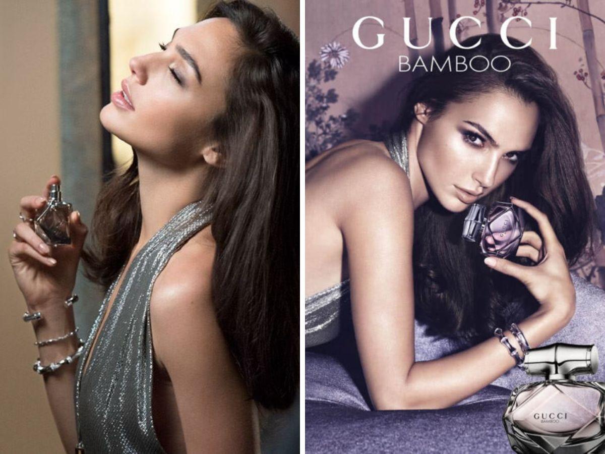 Gal Gadot là đại diện quảng cáo của nước hoa Bamboo