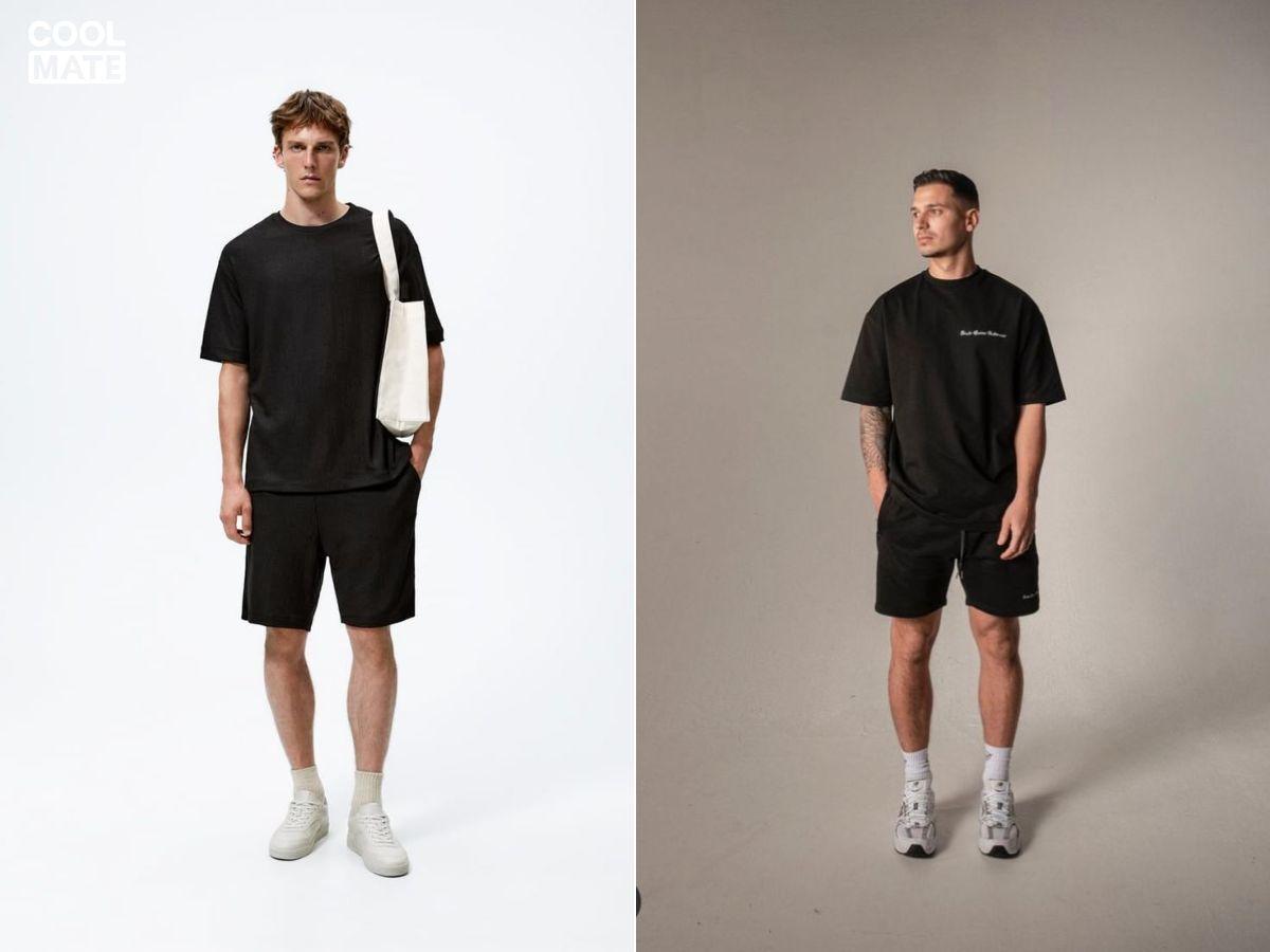 Áo thun thể thao và quần short