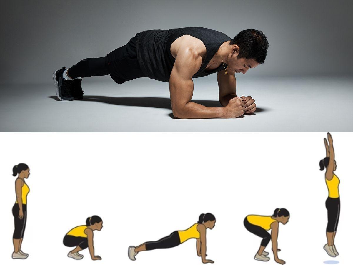 Plank và Burpees có thể giúp bạn tăng sức bền và độ dẻo dai
