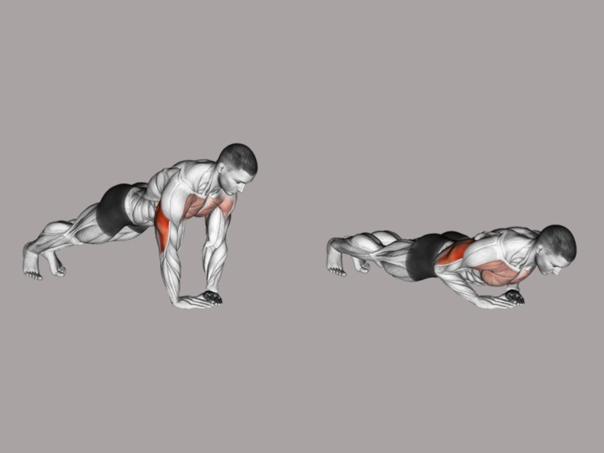 Bài tập chống đẩy Diamond Push ups