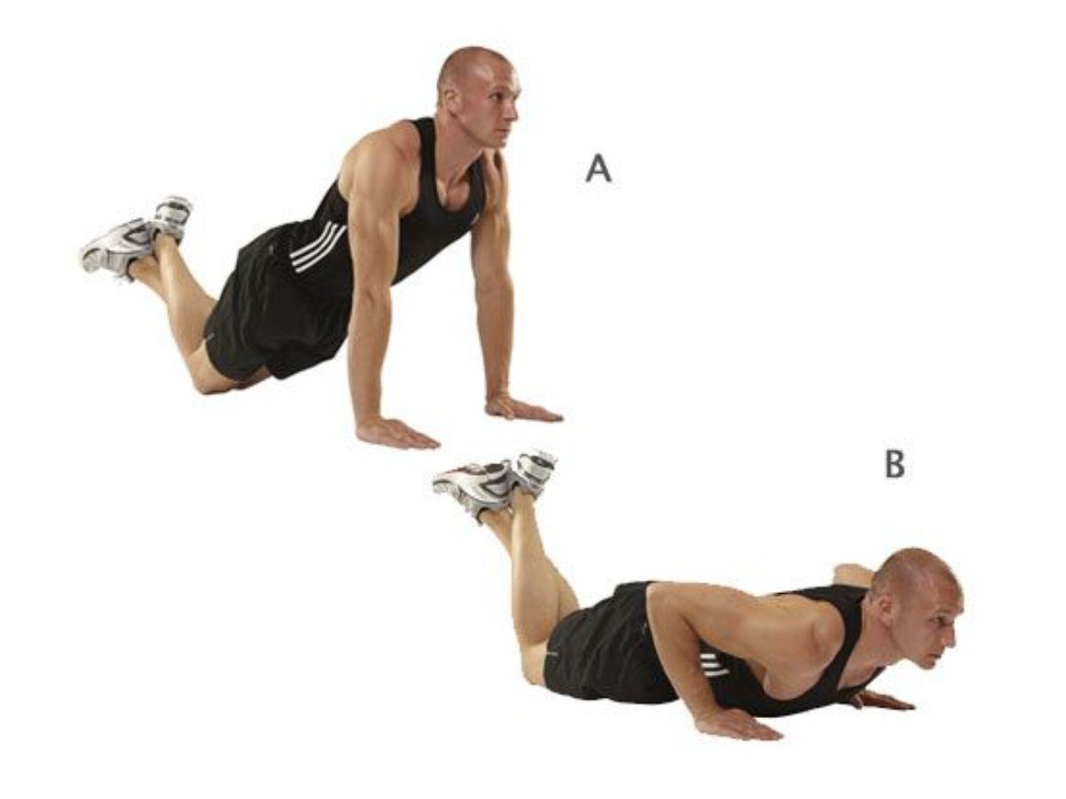 Bài tập Kneeling Push-Ups