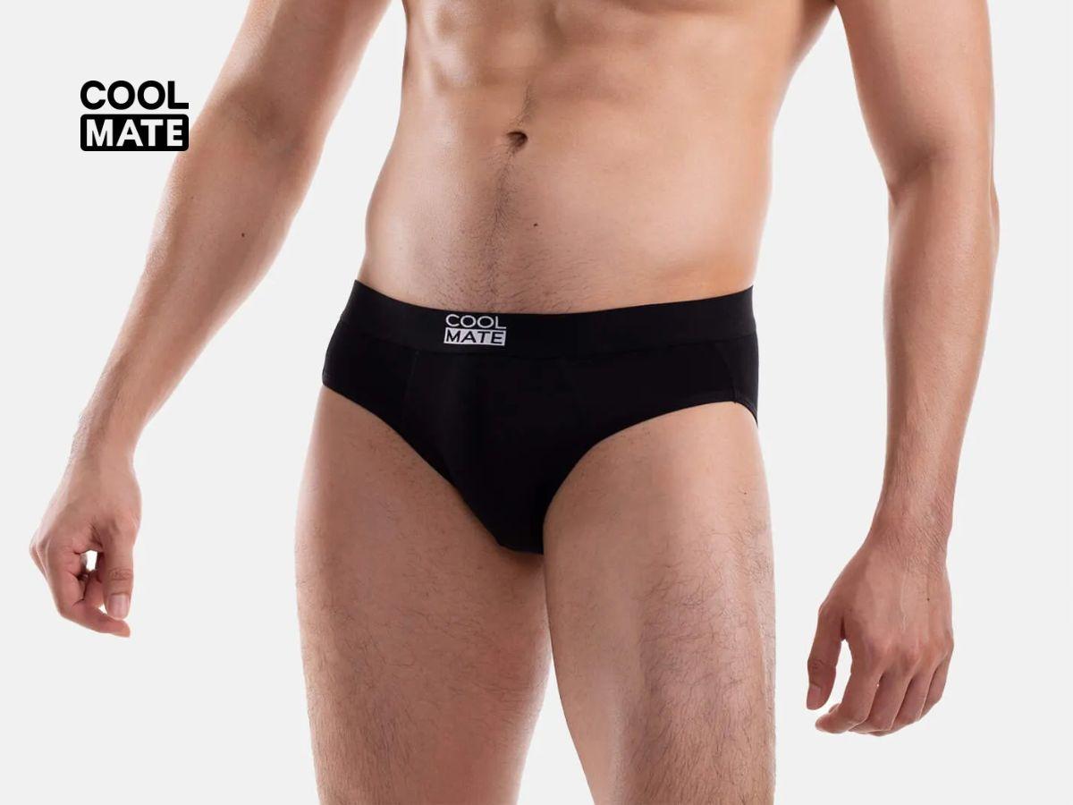 Quần brief với thiết kế đơn giản ôm sát phần hông