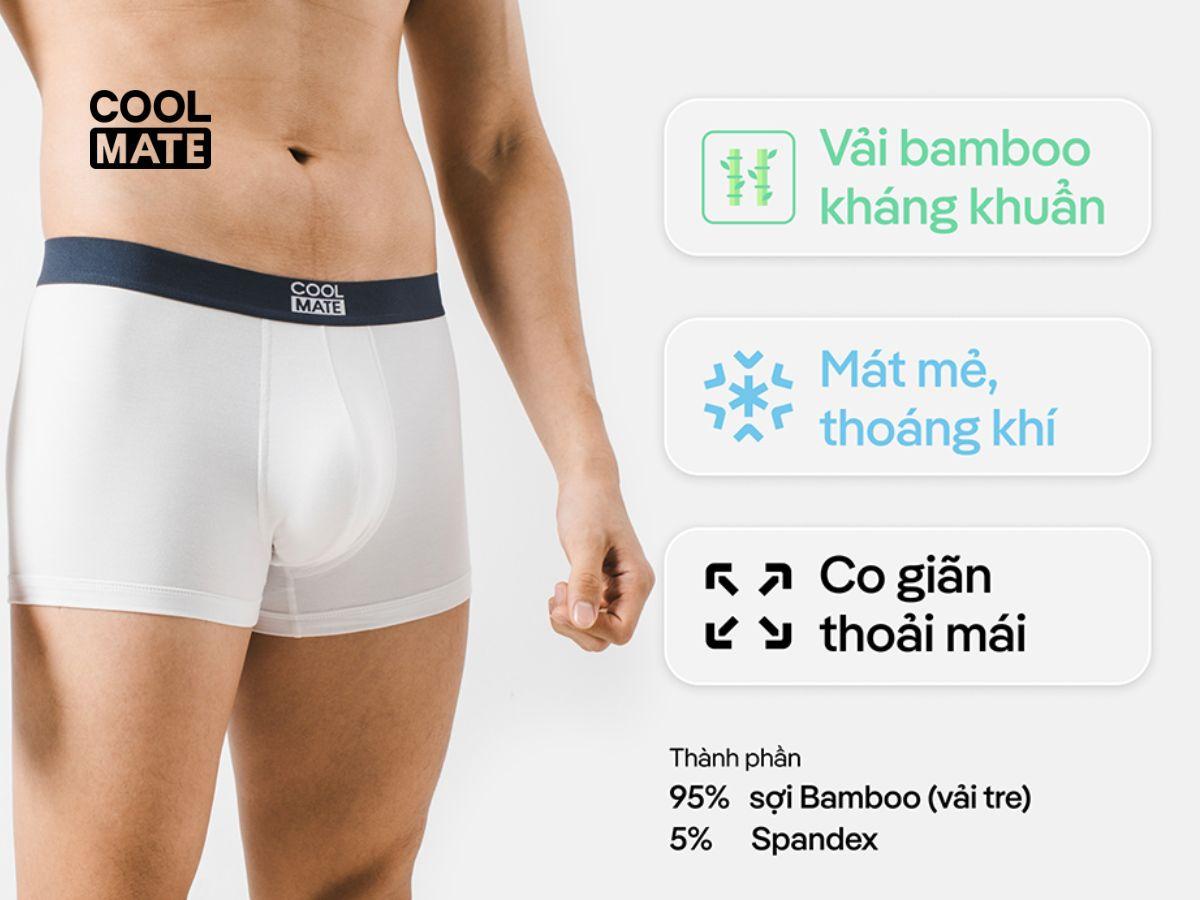 Một chiếc quần lót kháng khuẩn sẽ có rất nhiều ưu điểm so với quần sịp thông thường