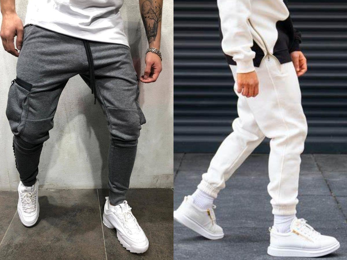 Những người có chiều cao khiêm tốn nên chọn quần jogger ống côn
