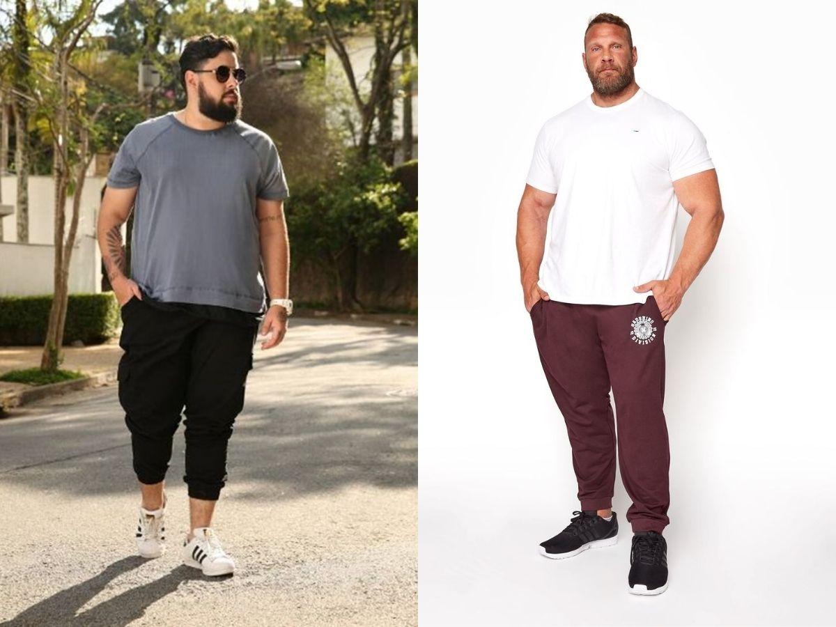 Nếu bạn có thân hình to, bắp chân lớn, hãy ưu tiên quần jogger dáng suông hoặc ống rộng nhẹ