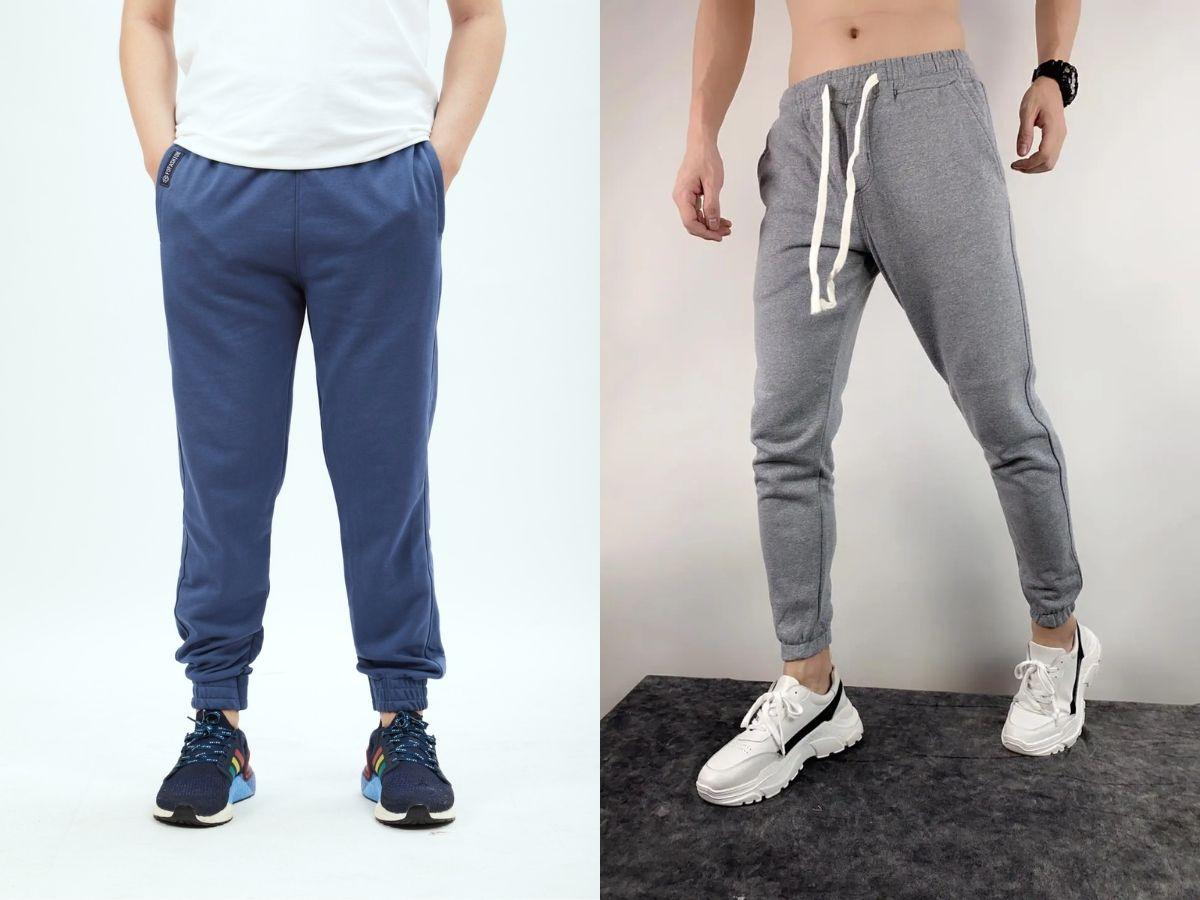 Jogger thun: Chất liệu nhẹ, mềm, co giãn tốt,