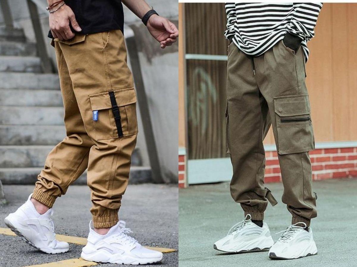 Jogeer Kaki với chất vải đứng dáng, dày dặn, không co giãn nhiều như thun hay nỉ sẽ trông lịch sự hơn