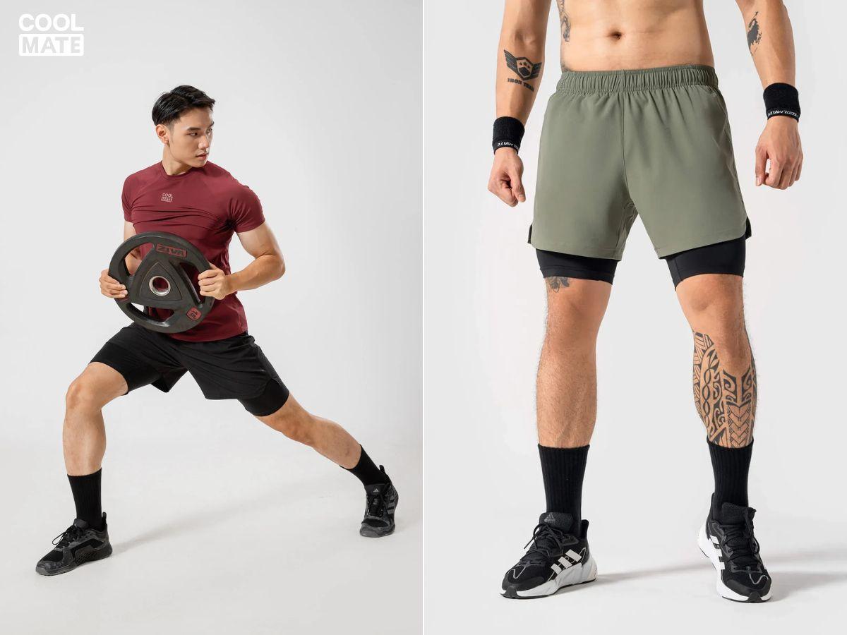 Quần tập gym cho người cao