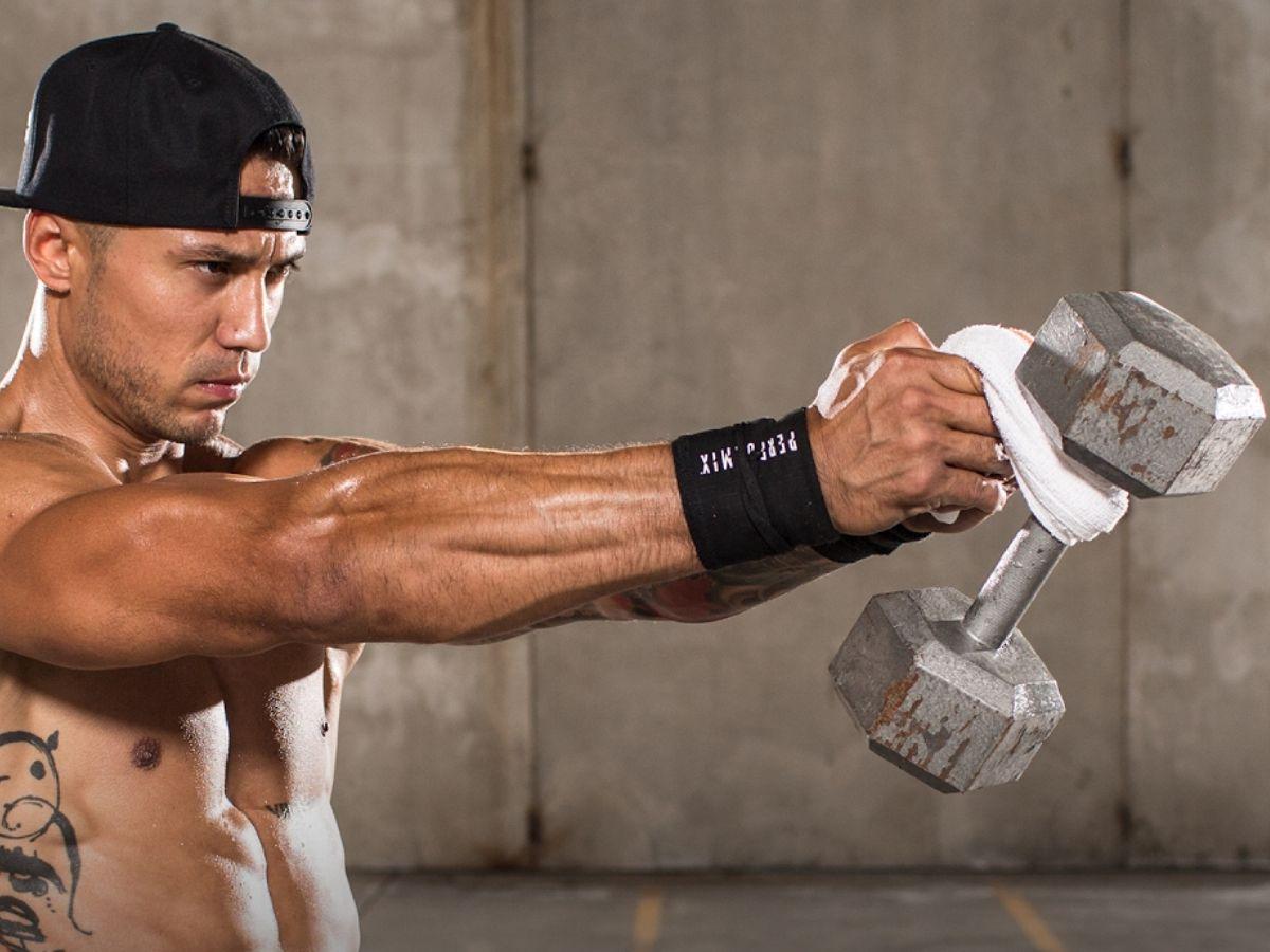 Standing Towel Stretch