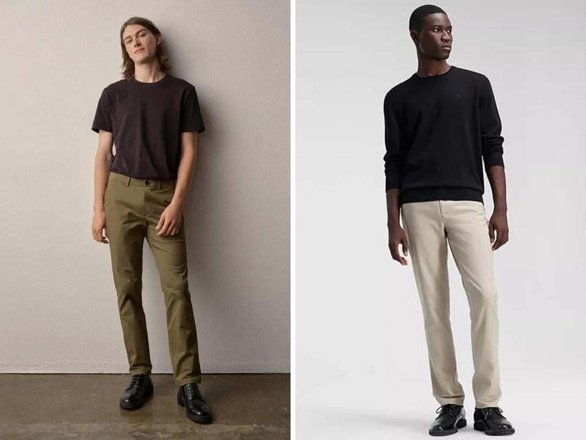 Mẫu quần kaki Calvin Klein mang đến vẻ sang trọng và tinh tế