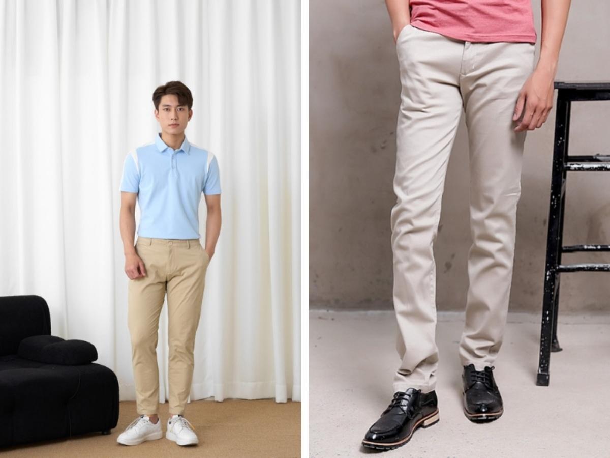 Kaki là một trong số những item nổi bật của Canifa