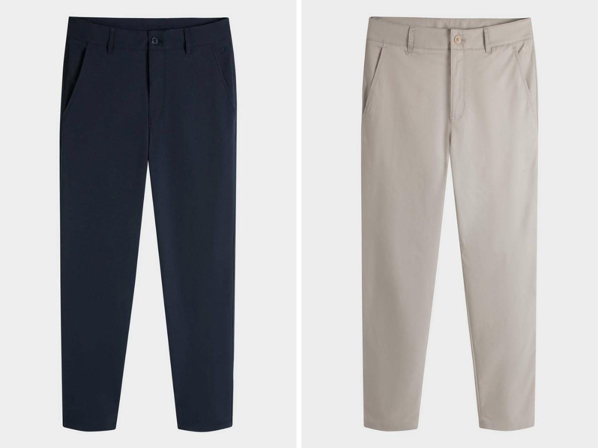 Thiết kế kaki tại Uniqlo có thiết kế basic, dễ phối kết hợp với nhiều loại trang phục